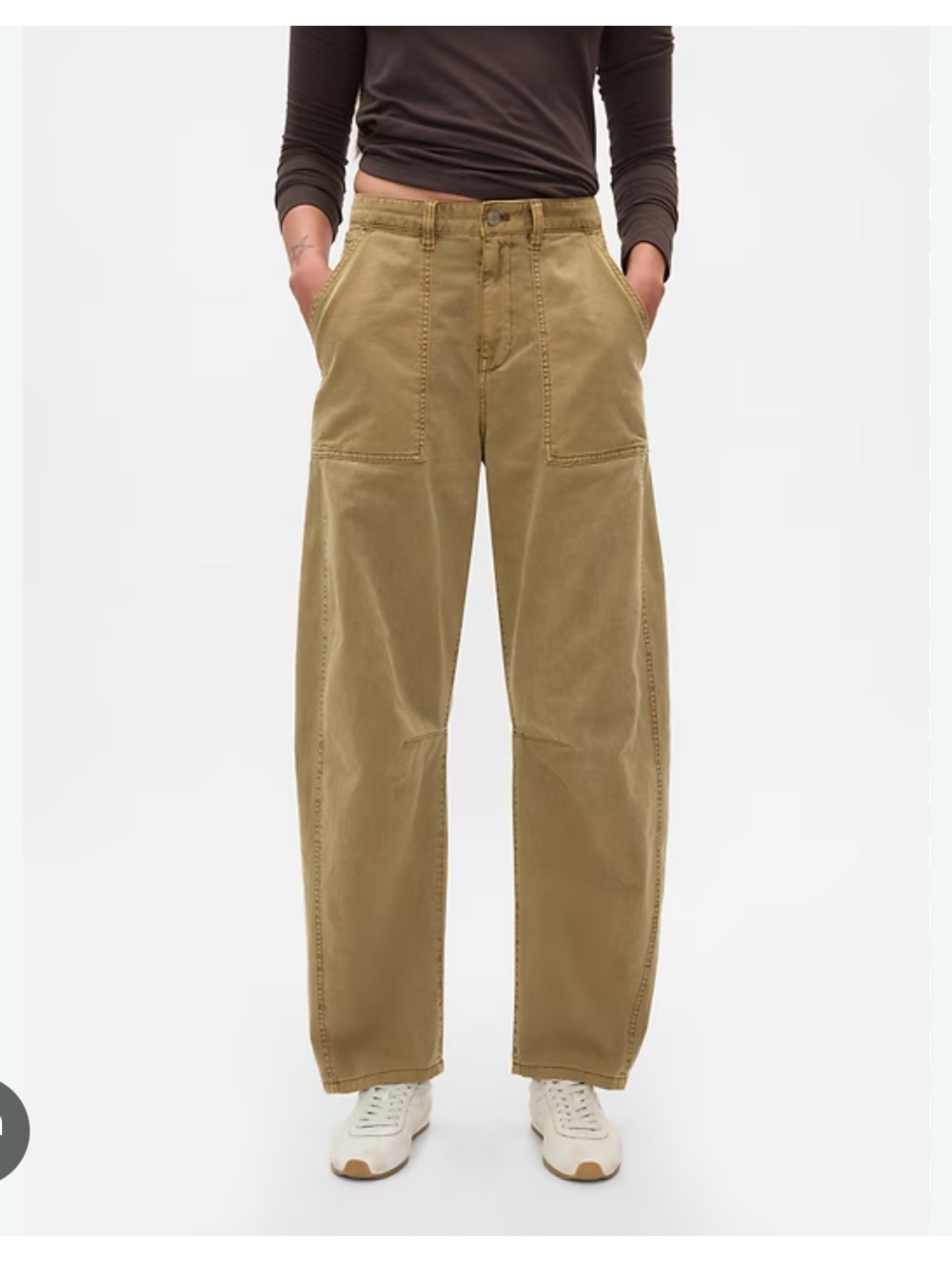 GAP Men's Cargo Pants in Khaki Brown